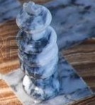 Marble chess piece